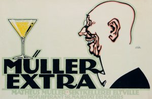 Muller Extra by Julius Klinger Oil Painting