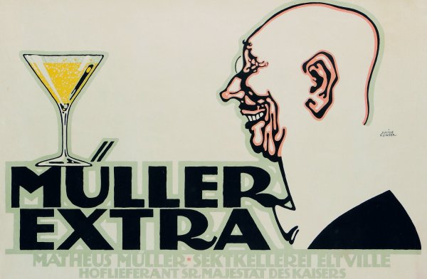 Main Product Photo of Muller Extra  Painting by Julius Klinger