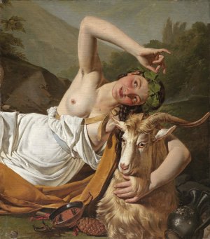 Bacchanal by Julius Kronberg Oil Painting