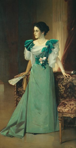 Main Product Photo of Irma von Geijer, fOdd von Hallwyl  Painting by Julius Kronberg