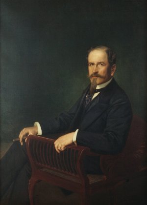 Walter von Hallwyll by Julius Kronberg Oil Painting