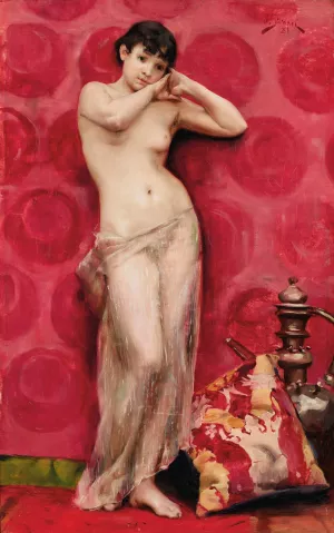 L'esclave Oil painting by Julius Leblanc Stewart