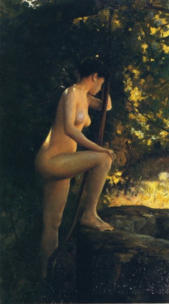 Main Product Photo of The Unfulfilled Wish Painting by Julius Leblanc Stewart