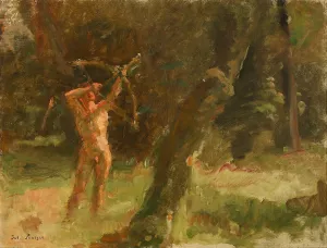 Skytten by Julius Paulsen Oil Painting