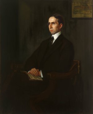 Anson Phelps Stokes by Julius Rolshoven Oil Painting