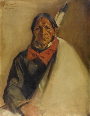 Sun Arrow by Julius Rolshoven Oil Painting