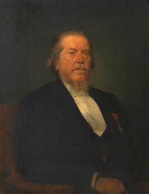 Johann Loidolt by Julius Schmid Oil Painting