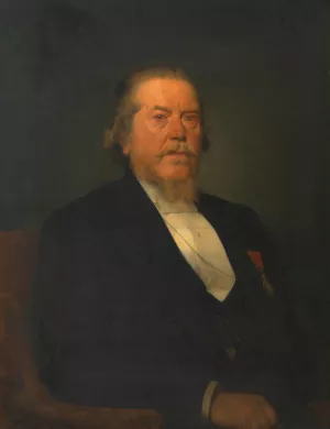 Johann Loidolt Oil painting by Julius Schmid