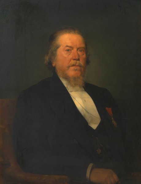 Johann Loidolt  by Julius Schmid - Hand-Painted Oil Painting Reproduction