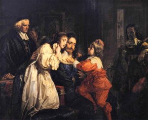 Charles I Says Farewell to His Family