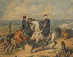 Mohort by Juliusz Kossak Oil Painting