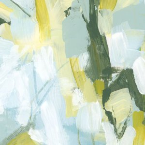 Citron Maze I by June Erica Vess Oil Painting