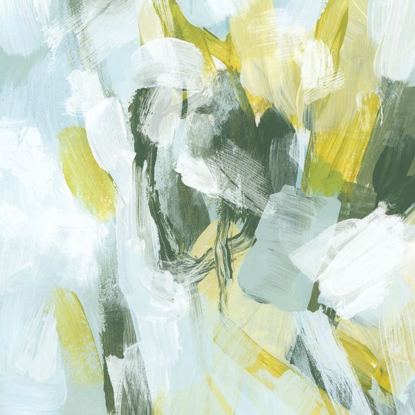 Main Product Photo of Citron Maze III Painting by June Erica Vess