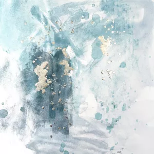Glacier Pulse I Oil Painting by June Erica Vess - Contemporary