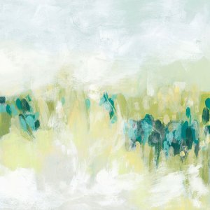 Hazy Meadow II by June Erica Vess Oil Painting