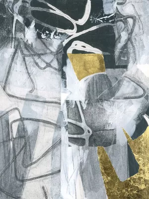 Linear Tones II by June Erica Vess Oil Painting
