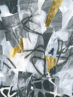 Linear Tones IV by June Erica Vess Oil Painting