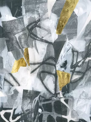 Linear Tones IV by June Erica Vess Oil Painting