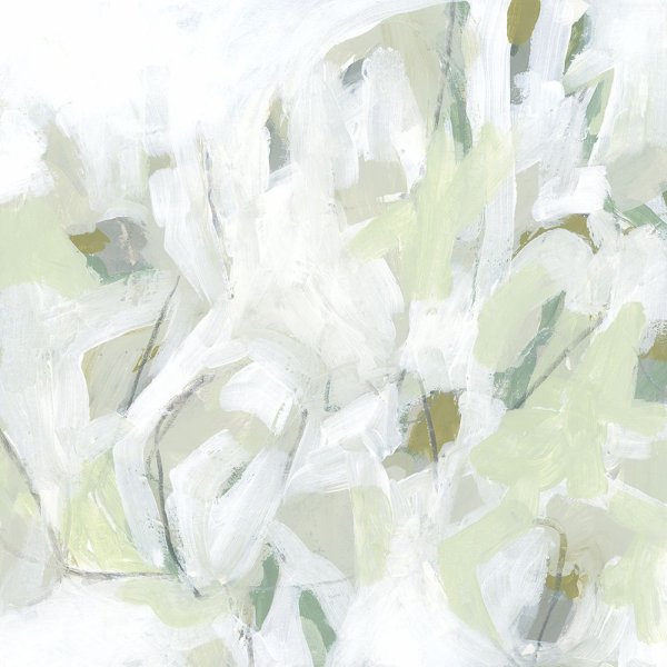 Main Product Photo of Mint Refraction I Painting by June Erica Vess