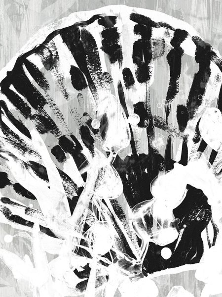 Main Product Photo of Ocean Inkblot II Painting by June Erica Vess