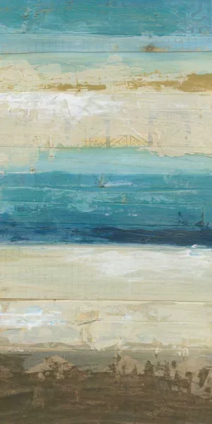 Ocean Strata IV Oil Painting by June Erica Vess - Bestsellers