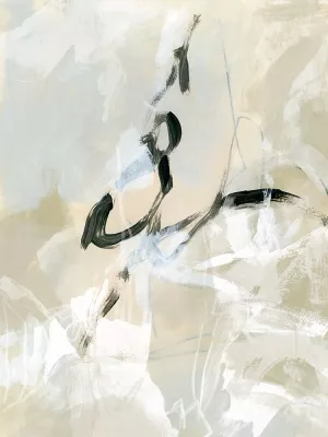 Scribble Veil I by June Erica Vess Oil Painting