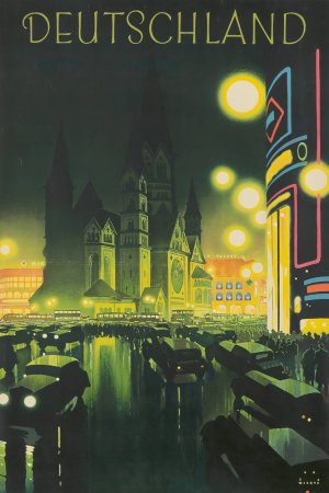 Deutschland by Jupp Wiertz Oil Painting