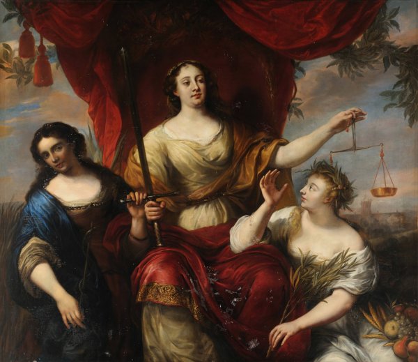 Justice  by Jurgen Ovens - Hand-Painted Oil Painting Reproduction
