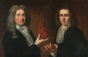 Two officers from the Surgeons Guild by Juriaen Pool Oil Painting