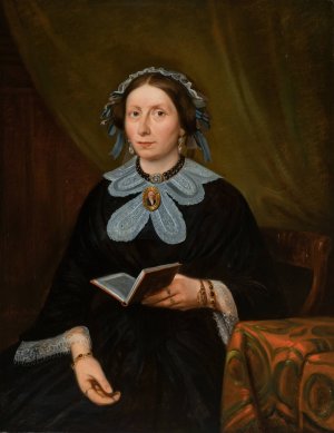 Alijda Antonia Proot by Jurjen De Jong Oil Painting