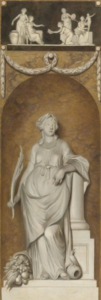 Painted Wall Hanging with Peace by Jurriaan Andriessen Oil Painting