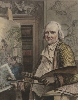Zelfportret van Jurriaan Andriessen by Jurriaan Andriessen Oil Painting