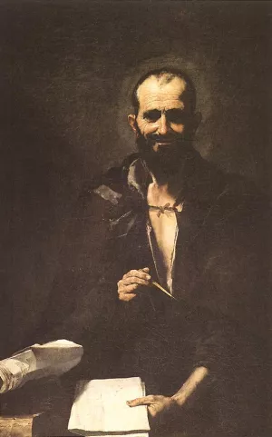 Archimedes Oil painting by Jusepe De Ribera