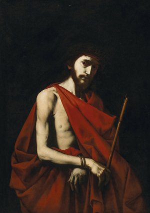Ecce Homo by Jusepe De Ribera Oil Painting