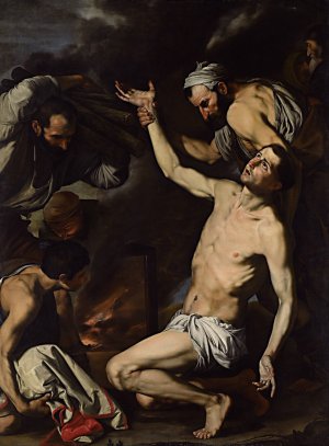 Martyrdom Of St Lawrence by Jusepe De Ribera Oil Painting