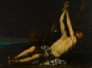 Martyrdom of St. Sebastian by Jusepe De Ribera Oil Painting