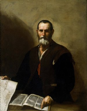Philosopher Crates by Jusepe De Ribera Oil Painting
