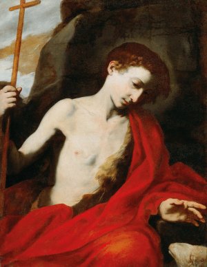 Saint John the Baptist by Jusepe De Ribera Oil Painting