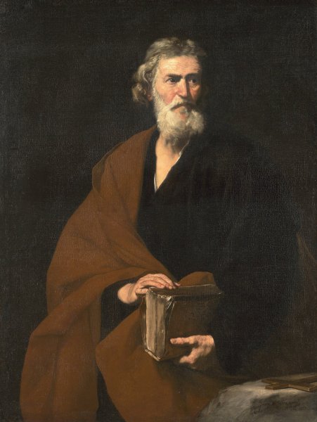 Saint Matthew  by Jusepe De Ribera - Hand-Painted Oil Painting Reproduction