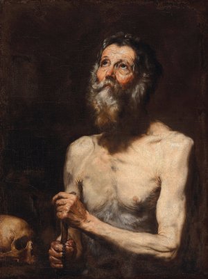 Saint Onuphrius by Jusepe De Ribera Oil Painting