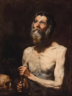 Saint Onuphrius by Jusepe De Ribera Oil Painting