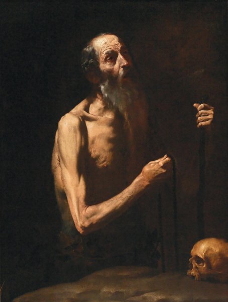 Saint Onuphrius by Jusepe De Ribera - Hand-Painted Oil Painting Reproduction