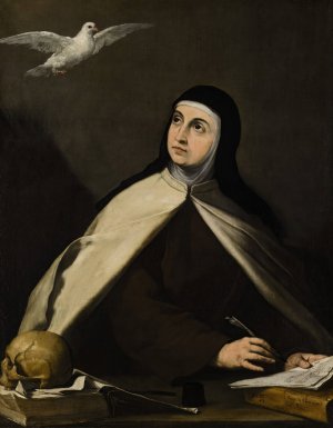 Saint Teresa of Avila by Jusepe De Ribera Oil Painting