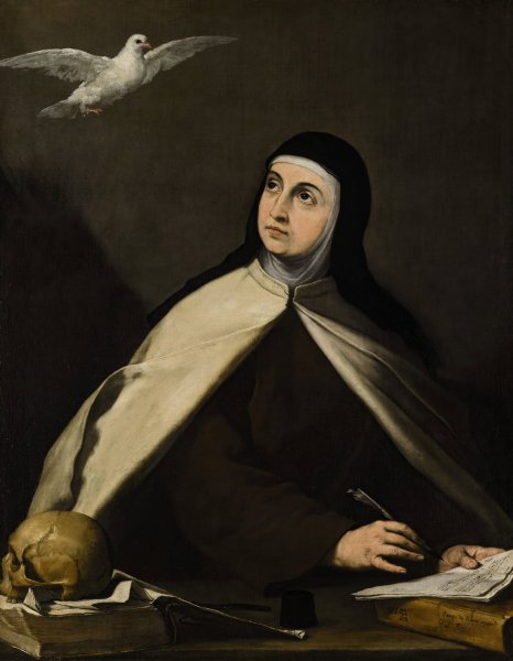 Saint Teresa of Avila  by Jusepe De Ribera - Hand-Painted Oil Painting Reproduction