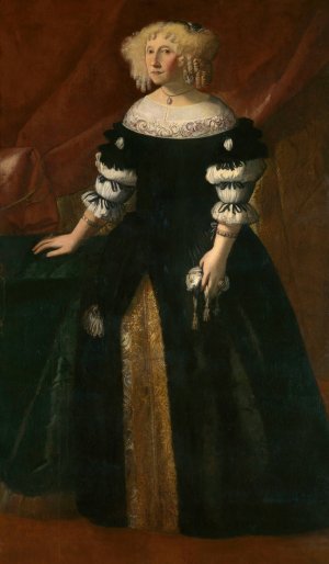 Portrait of a Woman by Justus Sustermans Oil Painting
