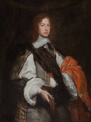 Portrait of Francesco de 'Medici by Justus Sustermans Oil Painting