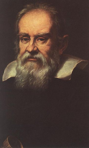 Portrait of Galileo Galilei by Justus Sustermans - Hand-Painted Oil Painting Reproduction