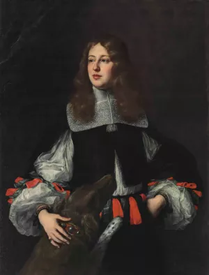 Portrait Of Orazio Piccolomini by Justus Sustermans Portrait Of Orazio Piccolomini by Justus Sustermans Oil Painting