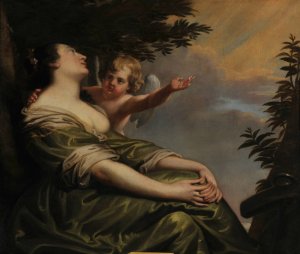 L'Amour et l'Esperance by Justus Van Egmont Oil Painting