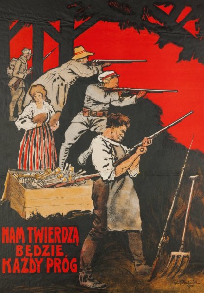 Main Product Photo of Nam twierdza bedzie kazdy prog  Painting by Kamil Mackiewicz